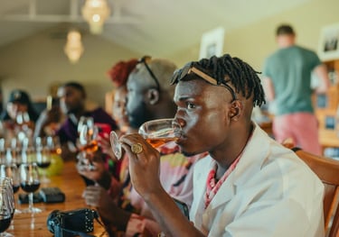 Kofi Dotse on a travel press trip in South Africa