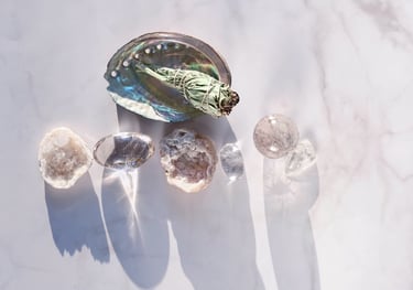 cristales y piedras de reiki