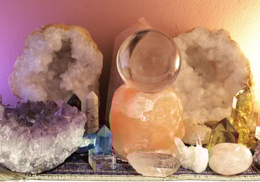 cristales para sesiones de reiki