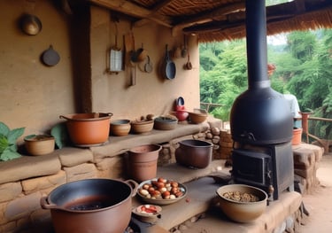 a man riding a skateboard down a street next to tall buildings