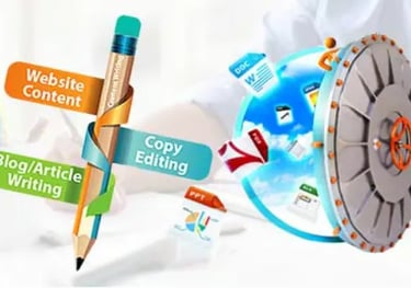 Professional content writing, blog creation, and copy editing services by TrendBeatz Technologies
