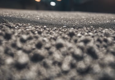 Exposed concrete aggregate