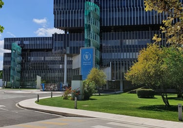 Facciata del palazzo di World Food Programme, progetto nel settore uffici di BRB Engineering srl