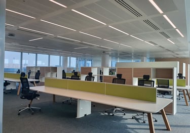 Office of BNL part of banking project from BRB Engineering srl