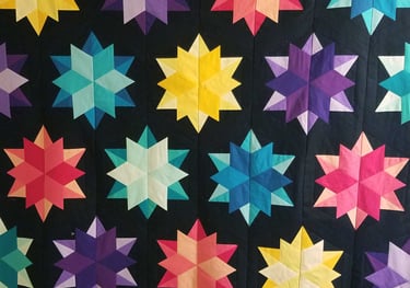 Night Sky Quilt Pattern by Jaybird Quilts