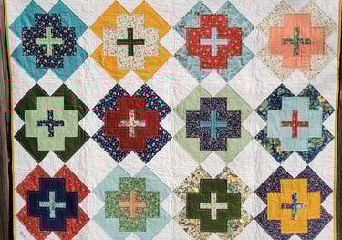 Nightingale Quilt designed by Lo & Behold Stitchery