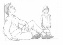 a man and a child not connecting