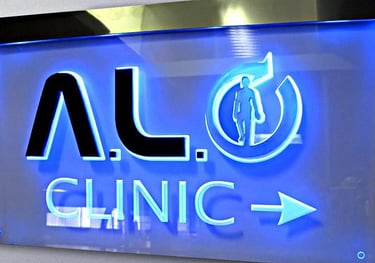 LED edge-lit acrylic sign created by All Pro Signs