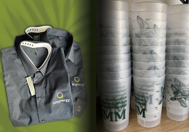 vêtements personnalisés gobelets goodies objets publicitaires