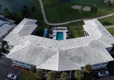 roof soft washing before and after fort lauderdale 