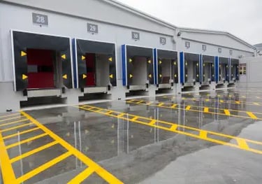 loading dock concrete pressure cleaning