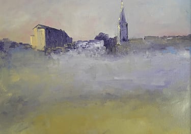 Malmesbury Abbey, Daniels Well in the mist