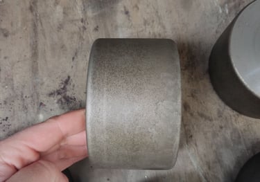 Rolka po natrysku cieplnym 