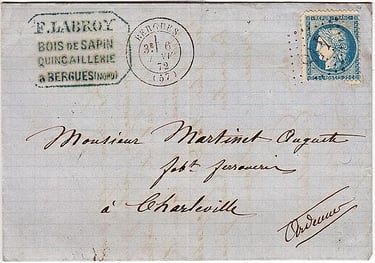 Losange Gros Chiffres 448 et type 17.