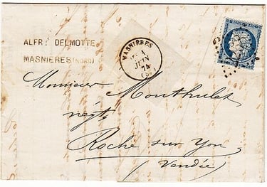 Losange Gros Chiffres 2258 et type 16.