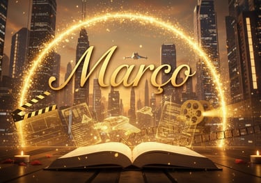 adaptações de livros para o cinema mês de março