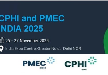 CPHI 2025, india Expo Centre, Exhibition stall designer in india