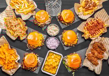 selection of delicion food