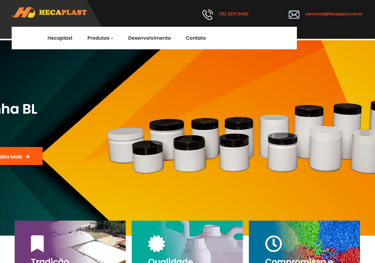 Site Hecaplast Embalagens