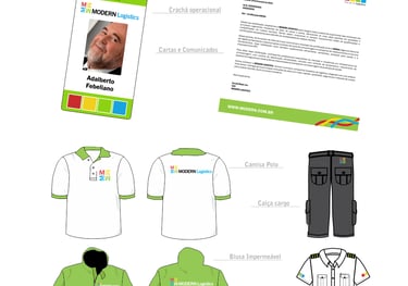Case modern 4 - Uniformes e Identidade Visual