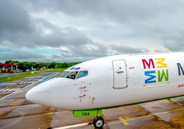 Case modern 7 Avião Boeing 737