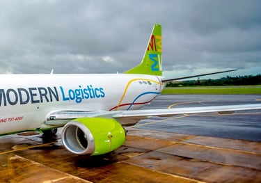 Case modern 7 Avião Boeing 737