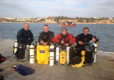 Formation instructeur recycleur Apdiving au Portugal