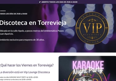 Discoteca Torrevieja Vip Lounge