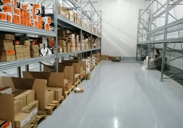 Εποξειδικό δάπεδο σε επαγγελματικό χώρο στην Αθήνα