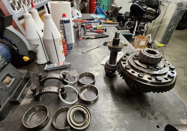 transfer case and ring and pinion repair