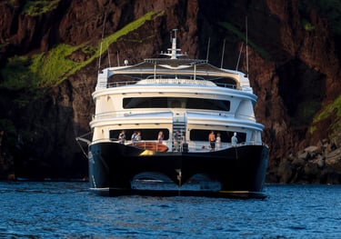 Luxury private yacht experience in the Galapagos Islands