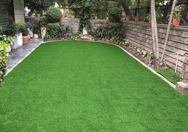 Artificial Grass After Installation Image