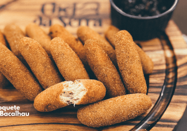 croquete de bacalhau