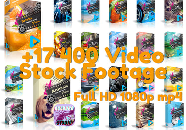 +17 400 video stock footage Full HD