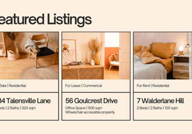 a website page with a picture of a woman sitting on a couch