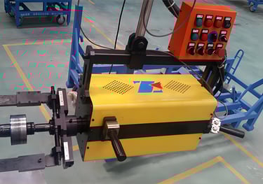 Faster cycle time than Estic multi-head systems for trailer axle production