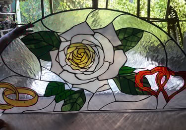hermosos vitrales a gusto del cliene, stained glass with the best ides and beautifuls glasses.