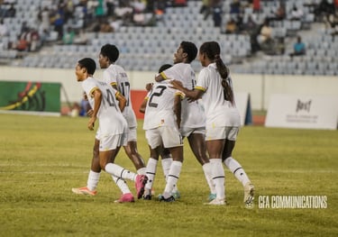 "Comfort Owusu, Ghanaian female football player, excelling as a right-sided attacking full-back and 