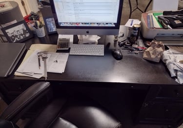 Clean desk