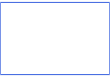 a rectangle frame with a blue outline