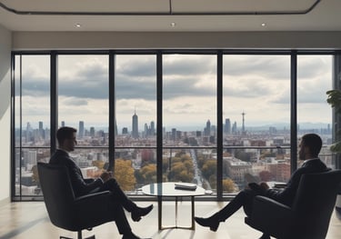 worm's-eye view photography of concrete building