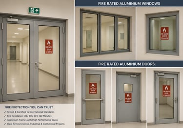 Fire Rated Aluminum Supplier in Qatar