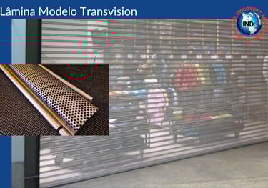 porta de enrolar automatica trasnvision