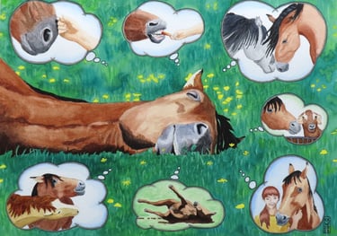 23-07 Sleeping Horse