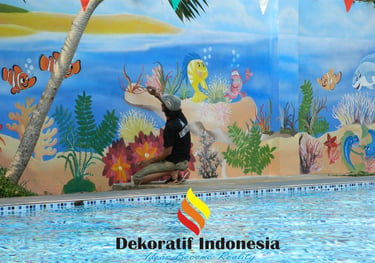 Jasa Mural Kolam Renang