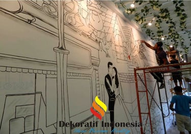 Jasa Mural Ruang Pameran