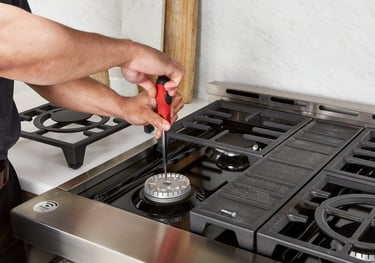 gas range-electric range-cooktop