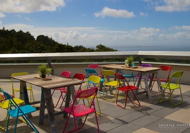Outside Venue for Hire, Rooftop Terrace in Titirangi Auckland NZ