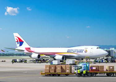 envio aereo de malasia a chile