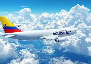 envios aereos de malasia a ecuador aereo